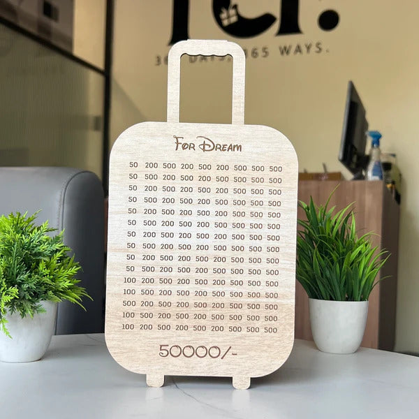 Suitcase Piggy Bank