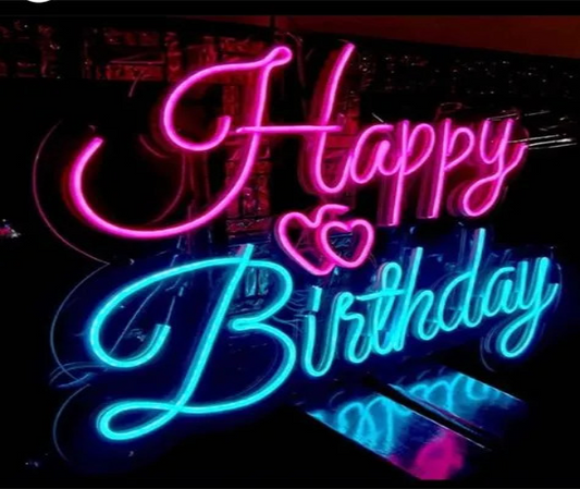 Happy Birthday Neon